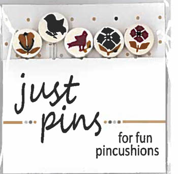 Sampler Stitches Pins (Erica Michaels)-Just Another Button Company-