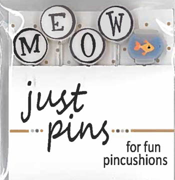 M Is For Meow Pins (HOD)-Just Another Button Company-