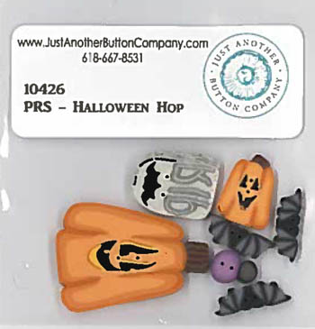 Halloween Hop Btn (PRAISE)-Just Another Button Company-