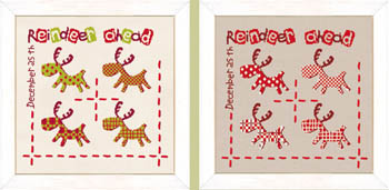 Reindeer Ahead + Silk Ribbon-Lilipoints-