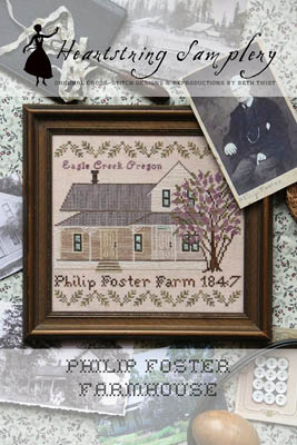 Philip Foster Farmhouse-Heartstring Samplery-