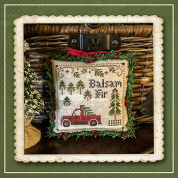 Jack Frost's Tree Farm 4-Balsam Fir-Little House Needleworks-