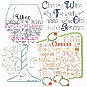 Let's Share Wine And Cheese-Imaginating-