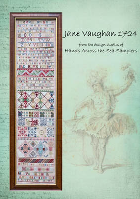 Jane Vaughan 1724-Hands Across The Sea Samplers-