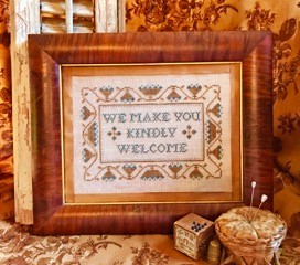 Kindly Welcome-Homespun Elegance-