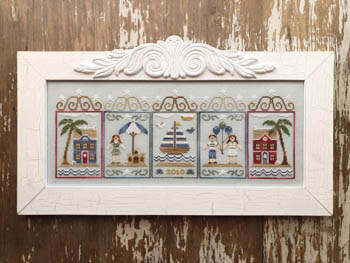 Summer Seascape-Country Cottage Needleworks-