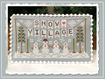 Snow Village #1-Banner-Country Cottage Needleworks-