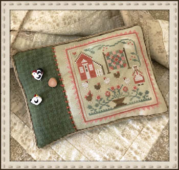 Rooster And The Hens-Little House Needleworks-