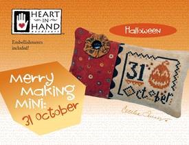 Merry Making Mini-31 October (w/ emb)-Heart In Hand Needleart-