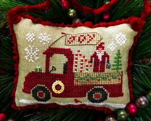 Christmas Joy Truck-Homespun Elegance-