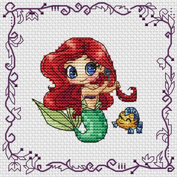 Baby Princess Ariel-Les Petites Croix De Lucie-