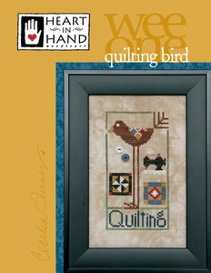 Wee One-Quilting Bird-Heart In Hand Needleart-