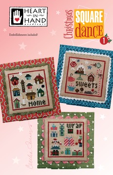 Christmas Square Dance #1-Heart In Hand Needleart-