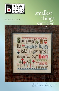 Smallest Things Sampler-Heart In Hand Needleart-