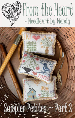 Sampler Petites Part #2-From The Heart Needleart-