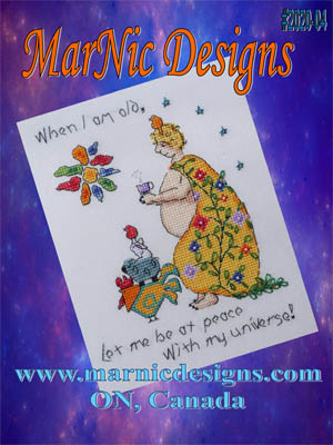 Let Me Be At Peace With My Universe-MarNic Designs-