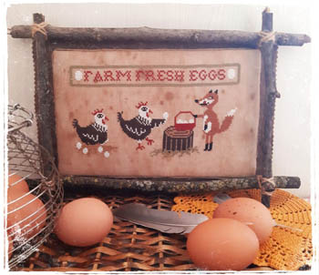 Farm Fresh Eggs-Fairy Wool In The Wood-