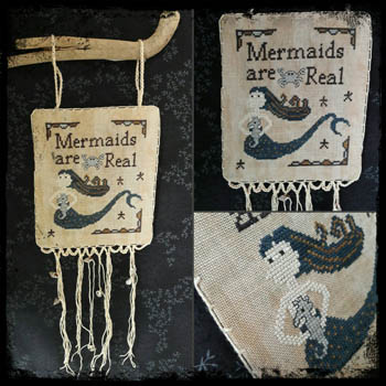 Mermaids Are Real-Fairy Wool In The Wood-