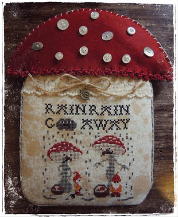 Rain Rain Go Away (snail charm included)-Fairy Wool In The Wood-