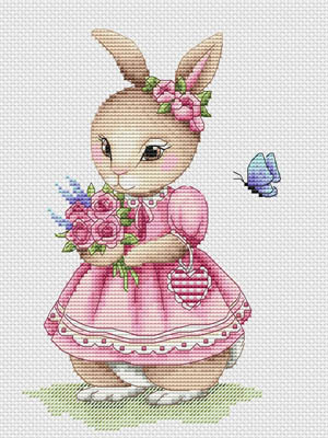 Spring Rabbit-Les Petites Croix De Lucie-