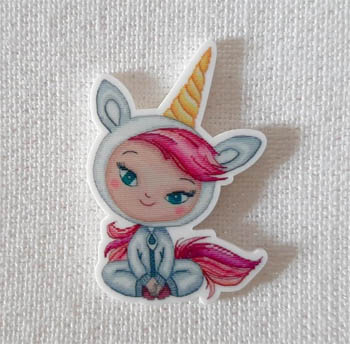 Lili Unicorn Magnet-Les Petites Croix De Lucie-