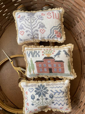 Sampler Petites Part #3-From The Heart Needleart-