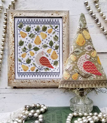 First Day Of Christmas Sampler & Tree-Hello From Liz Mathews-