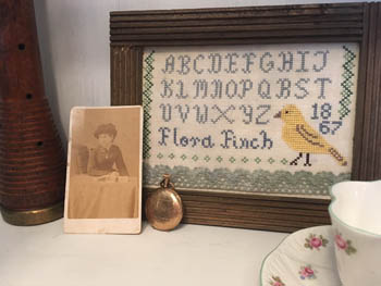 Flora Finch Sampler-Darling & Whimsy Designs-