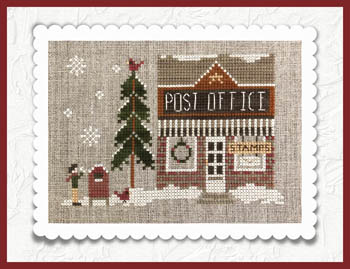 Hometown Holiday-Post Office-Little House Needleworks-