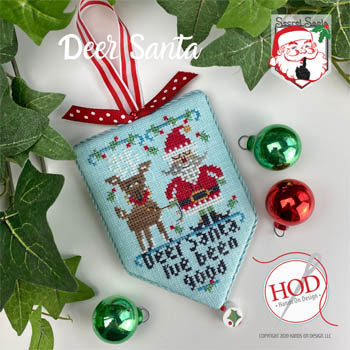 Deer Santa Secret Santa-Hands On Design-