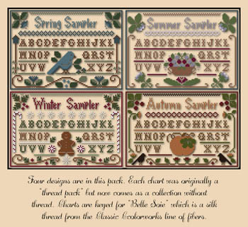 Seasons Samplers-Little House Needleworks-