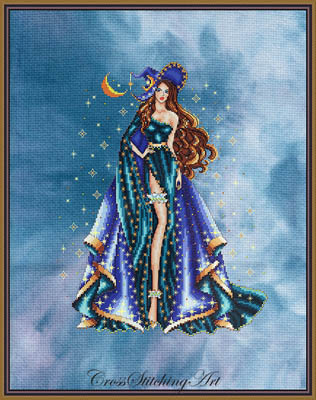 Celeste-Cross Stitching Art-