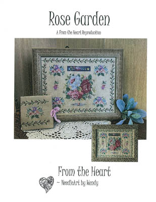 Rose Garden-From The Heart Needleart-