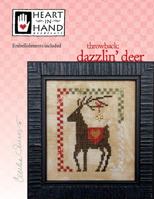 Dazzlin Deer (w/ emb)-Heart In Hand Needleart-