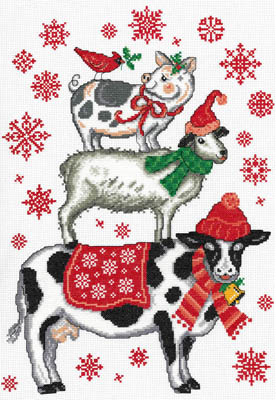 Holiday Farm Animals-Imaginating-