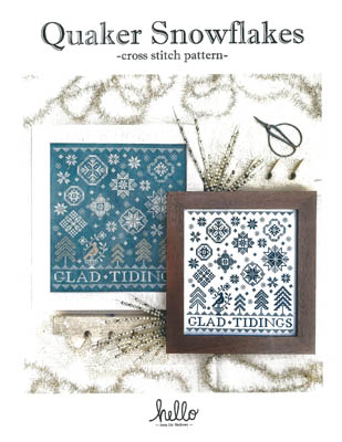 Quaker Snowflakes-Hello From Liz Mathews-