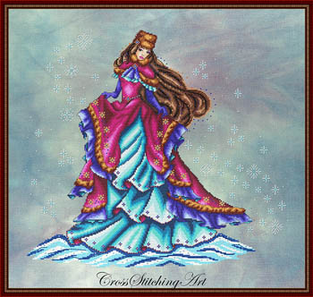 Anastasia-Cross Stitching Art-