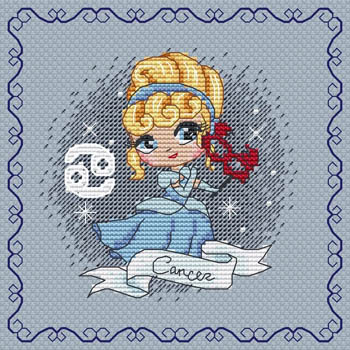 Zodiacal Princess 1-Cancer-Les Petites Croix De Lucie-