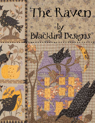 Raven (Applique Designs) (Reprint)-Blackbird Designs-