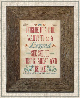 Legendary Girls-Little House Needleworks-