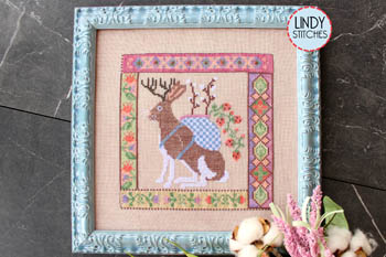 Jackalopian Tapestry-Lindy Stitches-