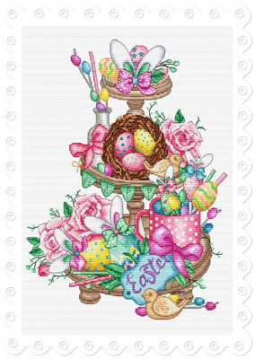 Easter On A Platter-Les Petites Croix De Lucie-