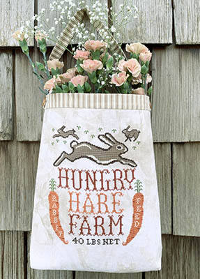 Hungry Hare Feed Sack-Carriage House Samplings-