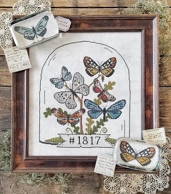 Butterfly Cloche-Hello From Liz Mathews-