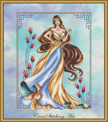 Cassandra-Cross Stitching Art-