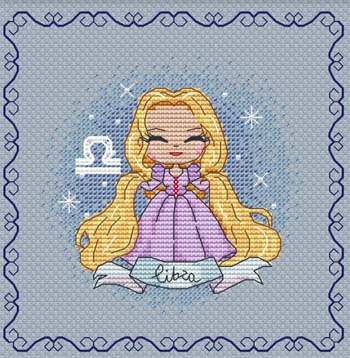 Zodiacal Princess 3-Libra-Les Petites Croix De Lucie-