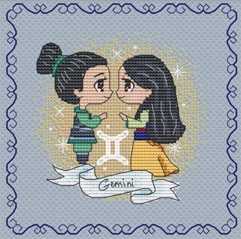 Zodiacal Princess 5-Gemini-Les Petites Croix De Lucie-