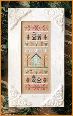 Sampler Of The Month-November-Country Cottage Needleworks-