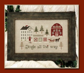 Jingle All The Way-Little House Needleworks-