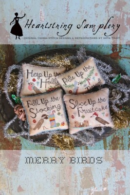 Merry Birds-Heartstring Samplery-